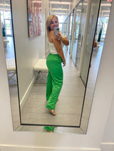 Dream satin green pants