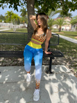 Blue & yellow set